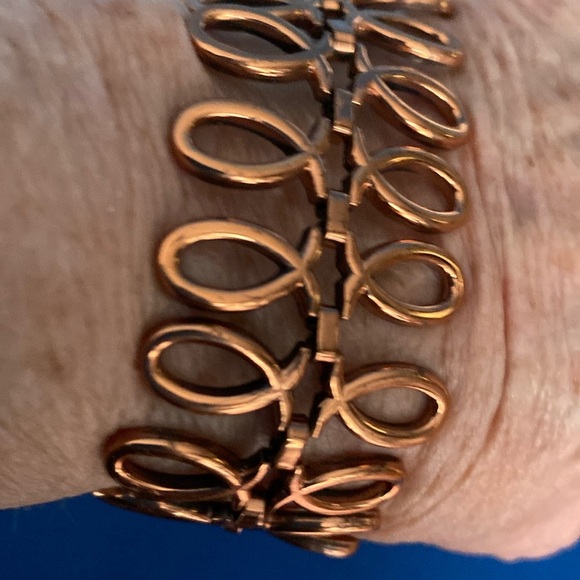 Renoir Jewelry - Renoir Copper 1950’s Linked Swirl Bracelet Vintage
